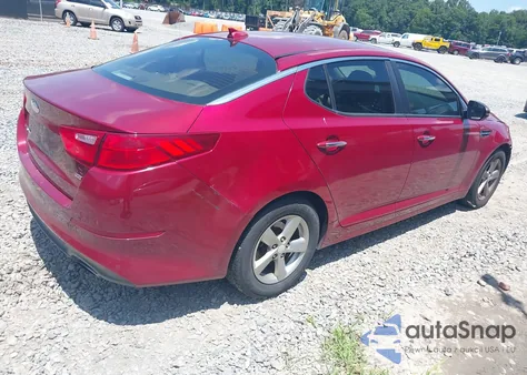 2014 Kia Optima Lx from USA, damaged, VIN 5XXGM4A79EG271120